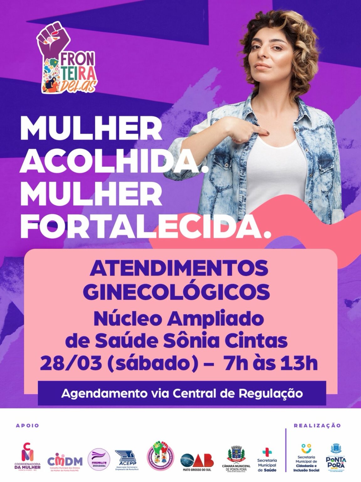 Cuidar da saúde da mulher é fortalecer histórias, garantir direitos e promover qualidade de vida.