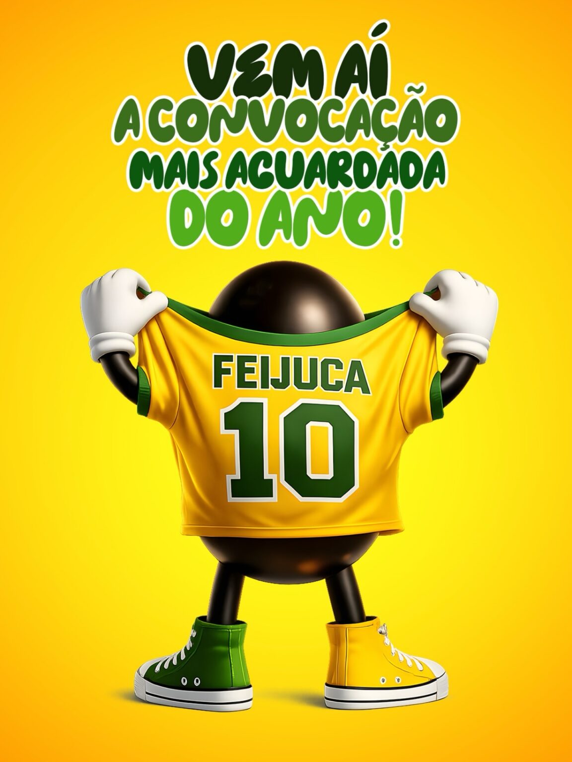 O Feijuca já vestiu a camisa.