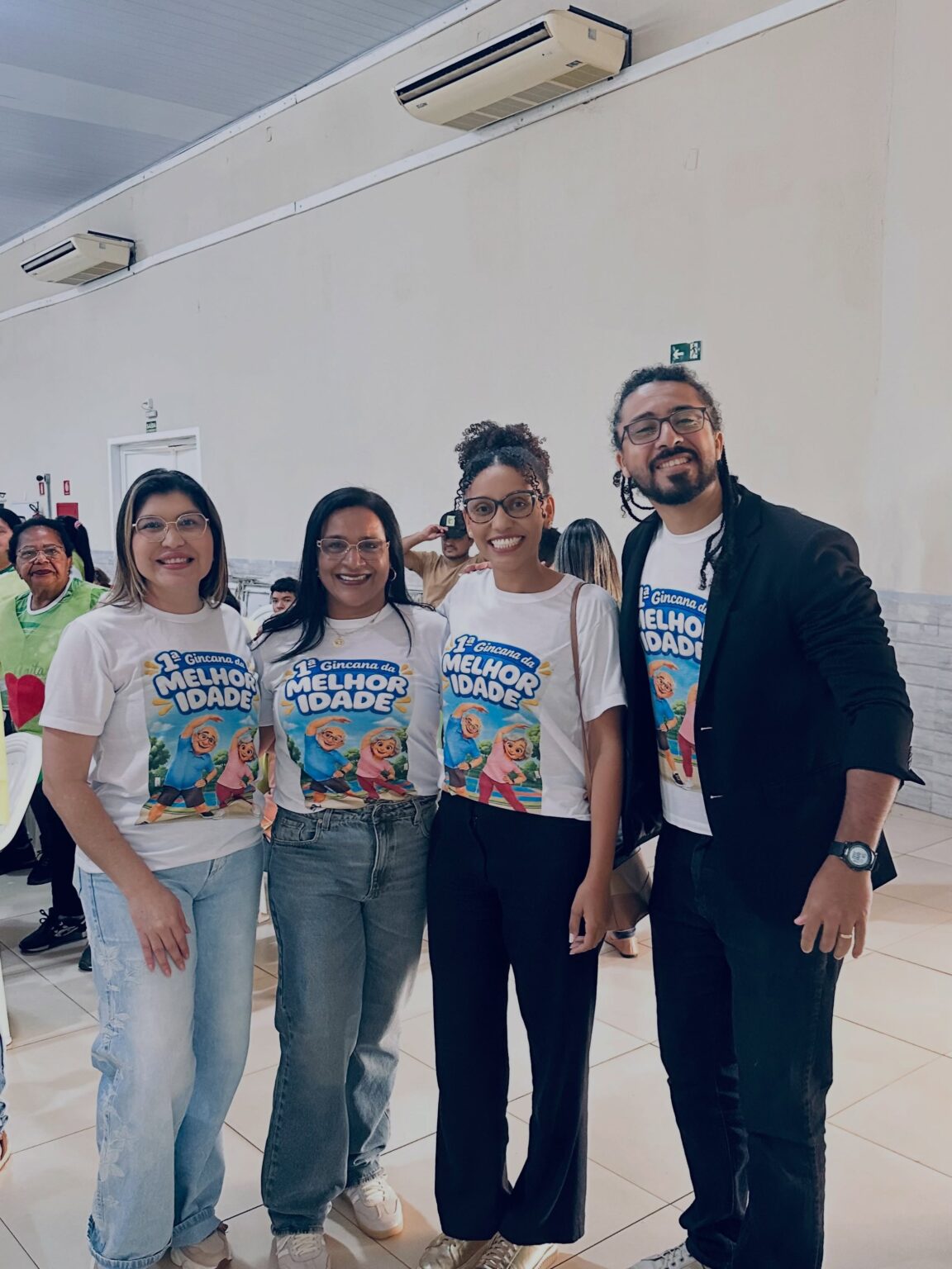 A 1ª Gincana da Melhor Idade reuniu idosos dos CRAS
